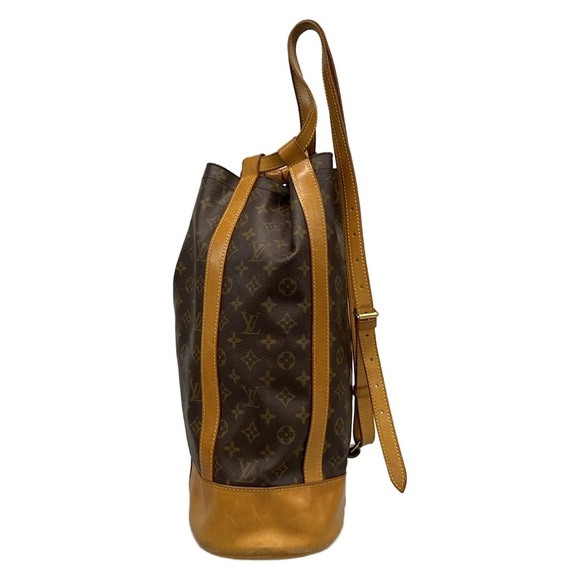 Authentic Louis Vuitton randonnee GM large backpack sling bag with pouch - Picture 5 of 16